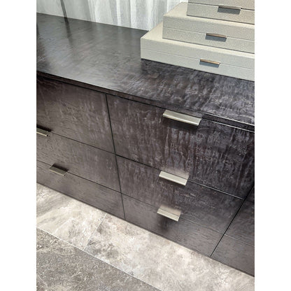 Grande commode noire de style Art déco