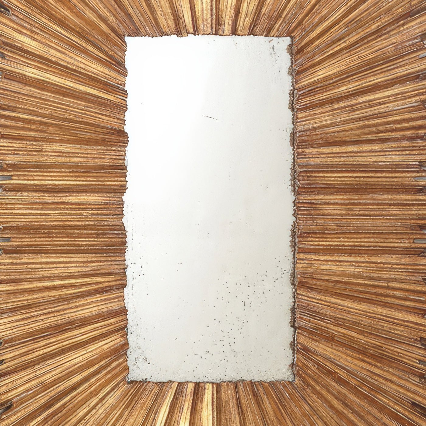 Large Gold Sunburst Mirror