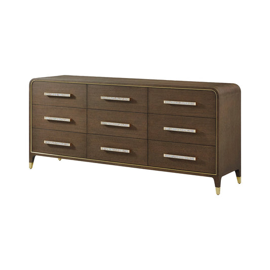 Grande commode Hollywood Regency