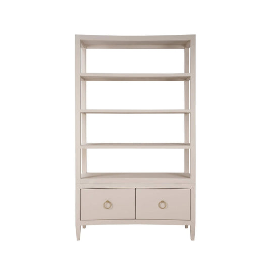 Grande étagère enveloppée de lin - Putty Linen