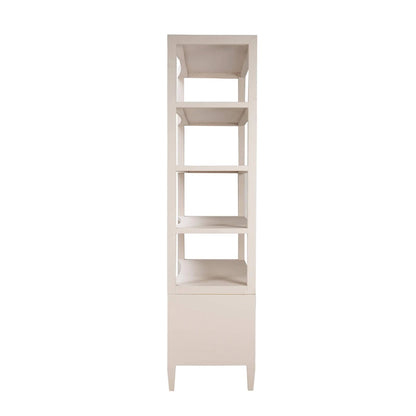 Grande étagère enveloppée de lin - Putty Linen