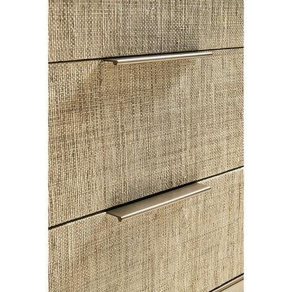 Large Modern Woven Nightstand