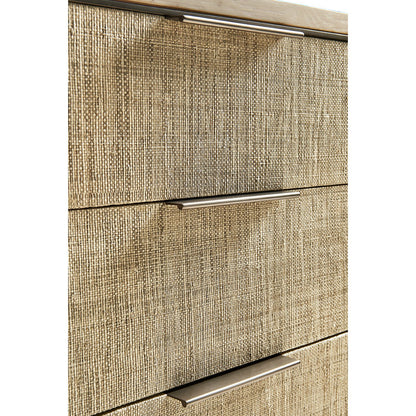 Large Modern Woven Nightstand
