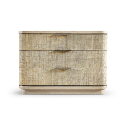 Large Modern Woven Nightstand