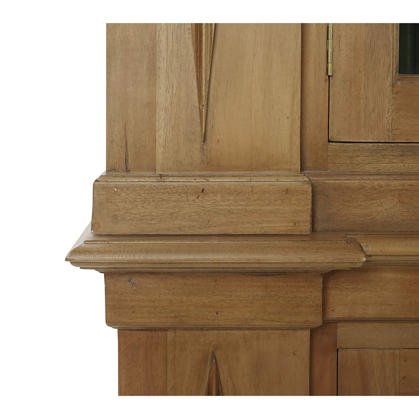Grande bibliothèque néoclassique en bois
