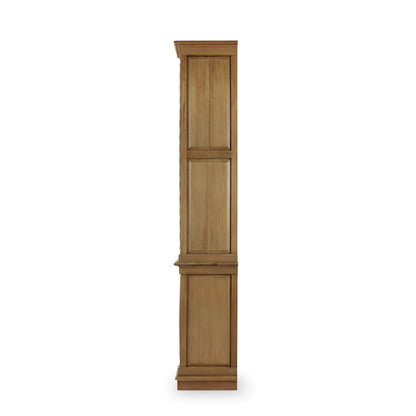 Grande bibliothèque néoclassique en bois