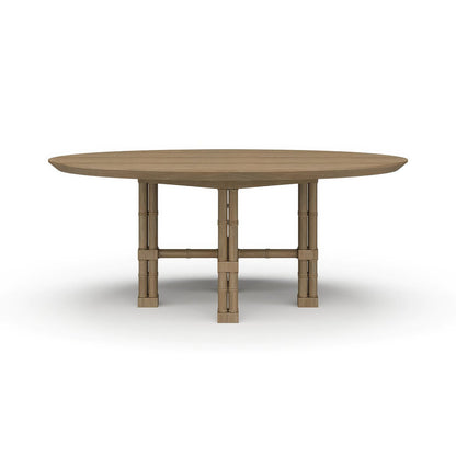 Grande table à manger ronde Palm Beach Regency