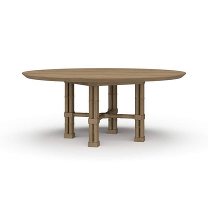 Grande table à manger ronde Palm Beach Regency