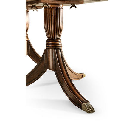 Large Regency Style Extending Dining Table