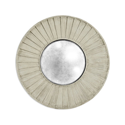 Large Rustic Round Mirror