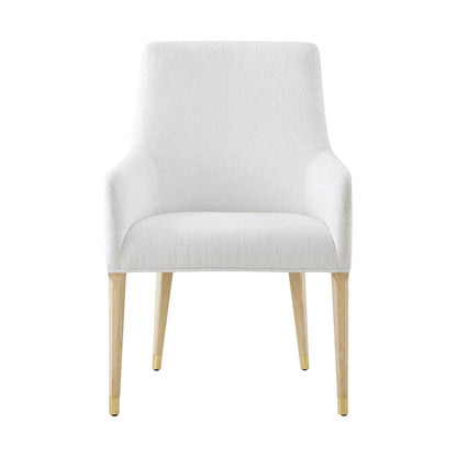 Fauteuil rembourré léger Hollywood Regency