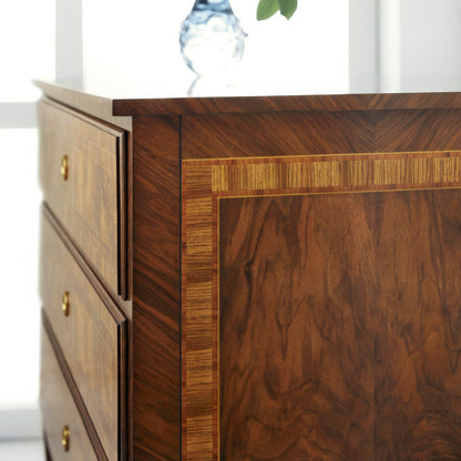 Louis XVI Style Burl Chest