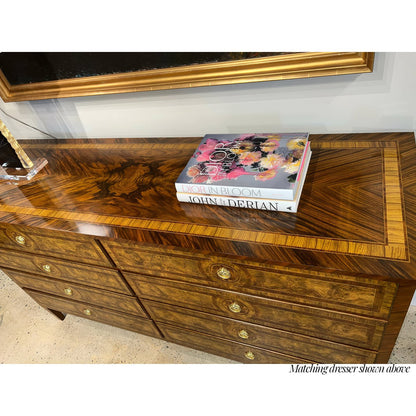 Louis XVI Style Burl Chest