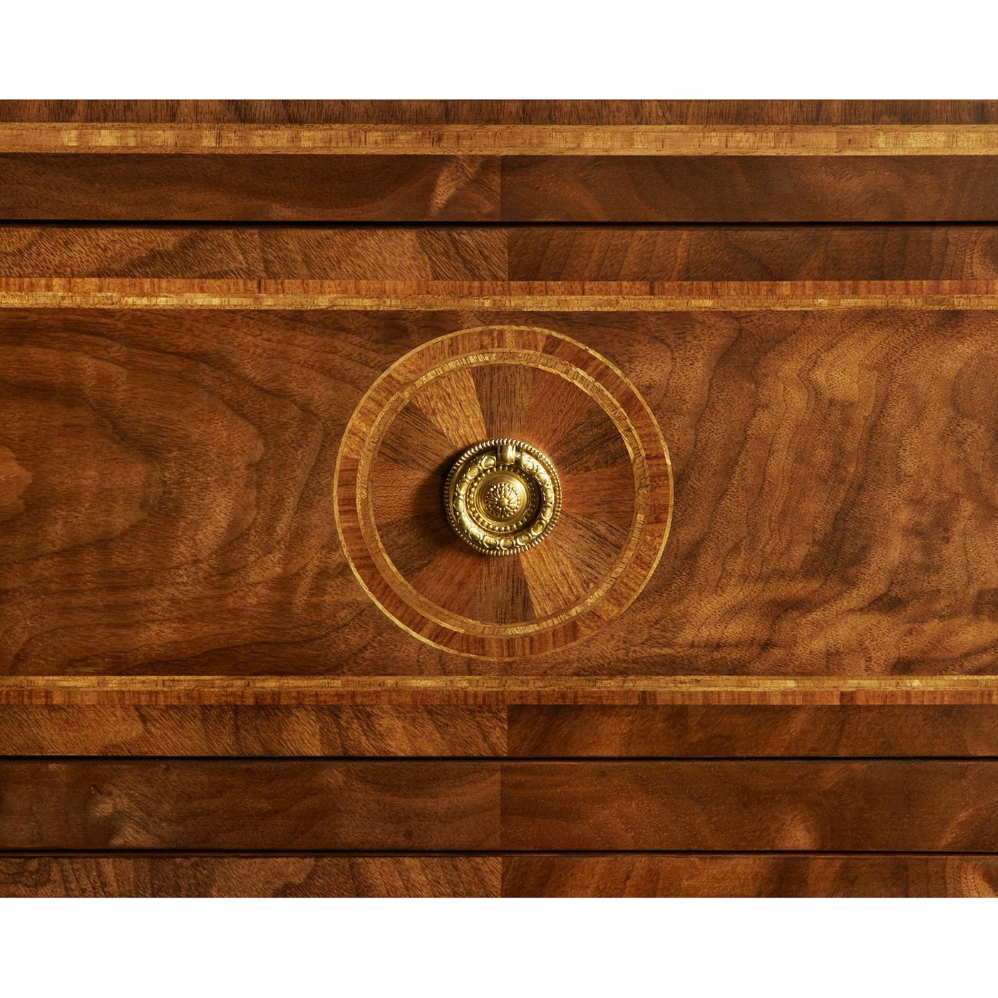Louis XVI Style Inlaid Bedside Chest