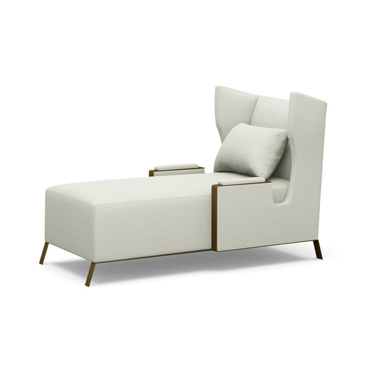 Chaise à oreilles du milieu du siècle