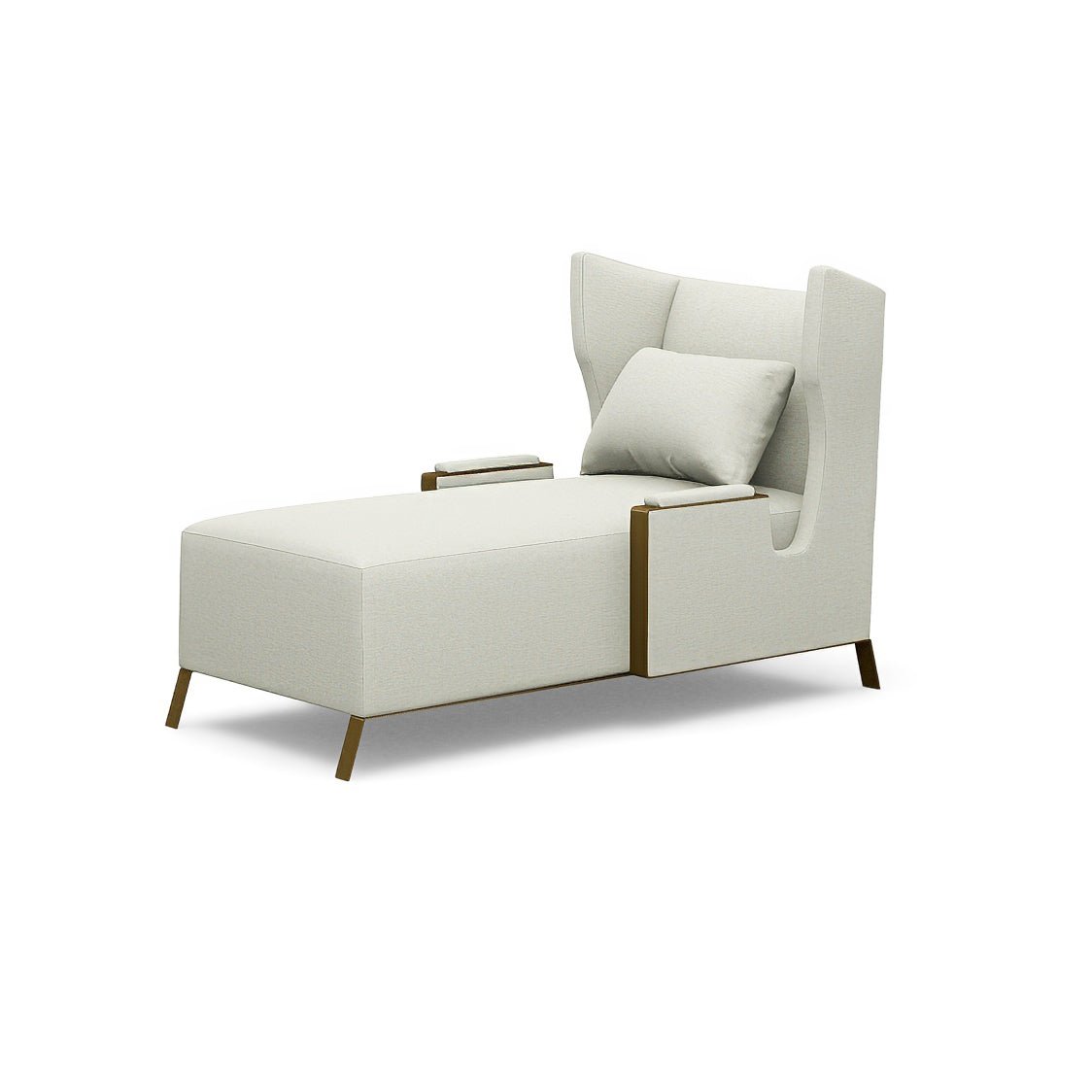 Chaise à oreilles du milieu du siècle