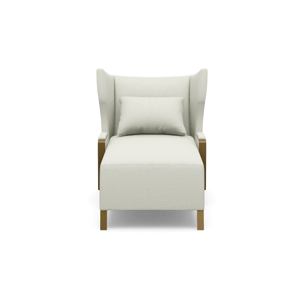 Chaise à oreilles du milieu du siècle