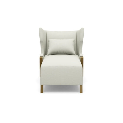 Chaise à oreilles du milieu du siècle