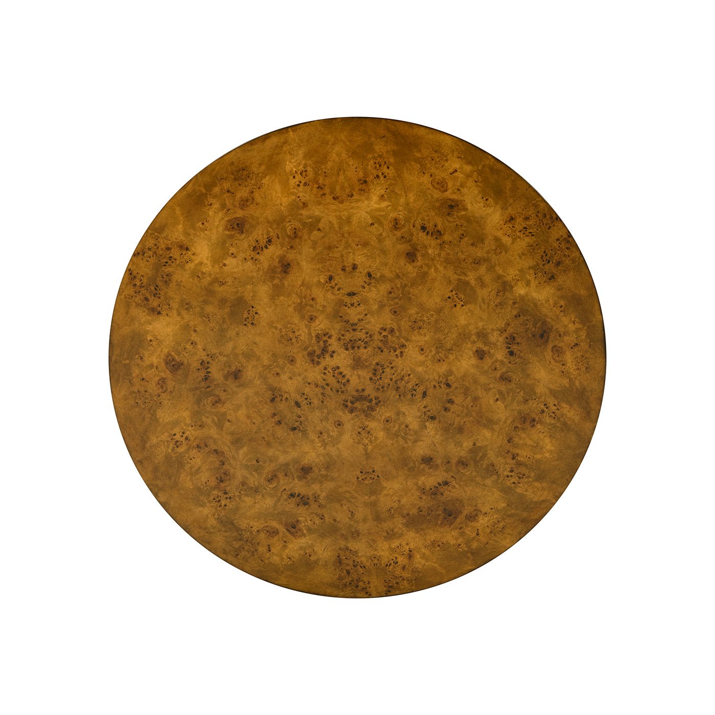 Table d'appoint ronde moderne en ronce