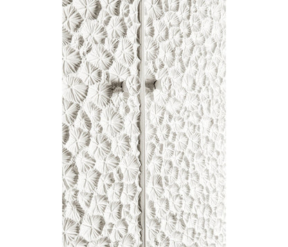 Modern Coastal Bar Cabinet