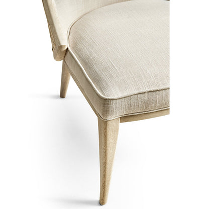 Modern Coastal Upholstered Dining Chair