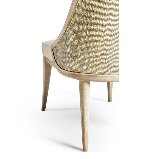 Modern Coastal Upholstered Dining Chair