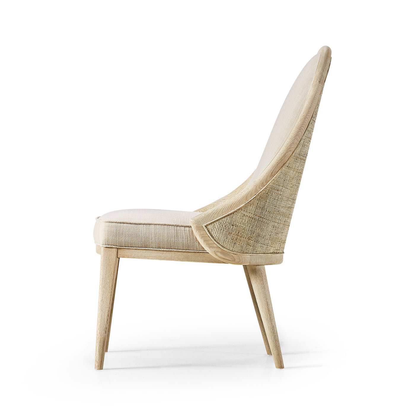 Modern Coastal Upholstered Dining Chair