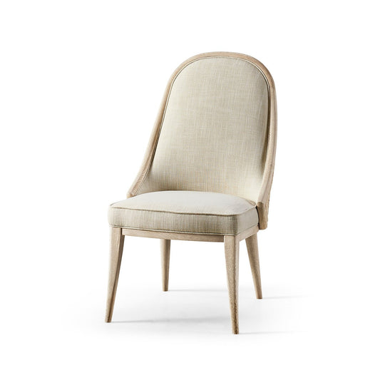 Modern Coastal Upholstered Dining Chair