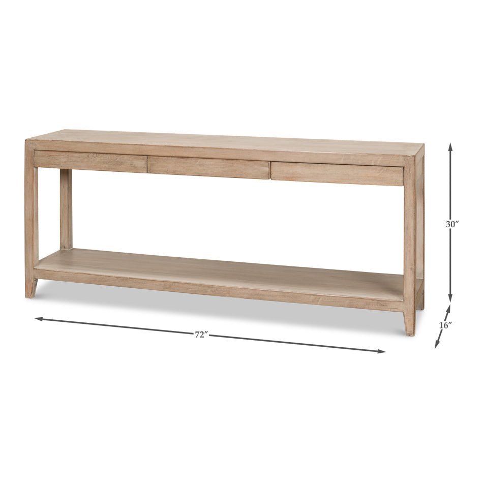 Table console de ferme moderne
