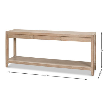 Table console de ferme moderne