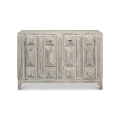 Buffet géométrique gris moderne