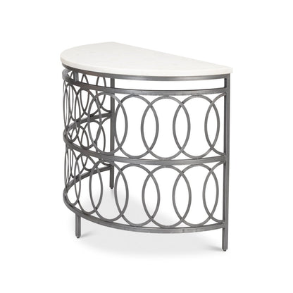 Table console industrielle moderne