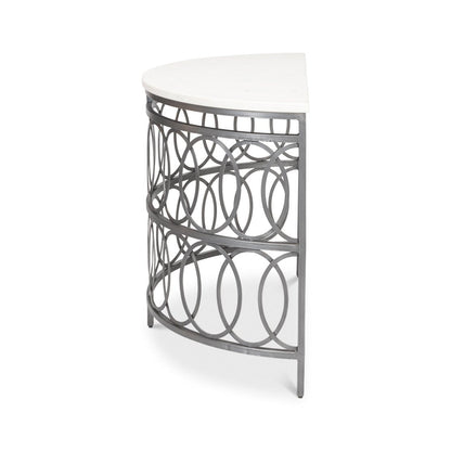 Table console industrielle moderne