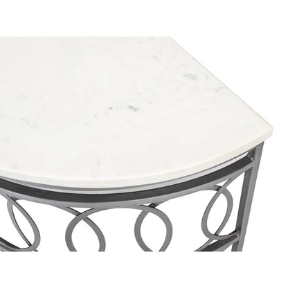 Table console industrielle moderne