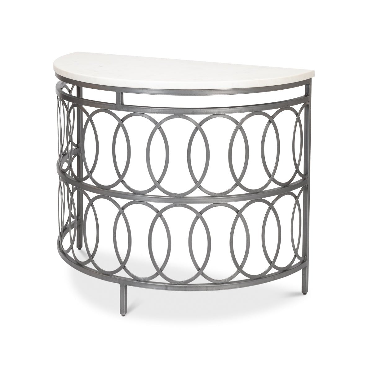 Table console industrielle moderne
