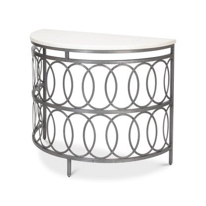 Table console industrielle moderne