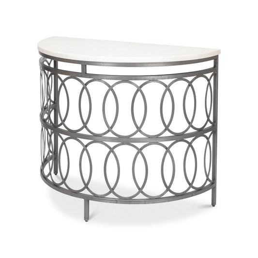 Table console industrielle moderne