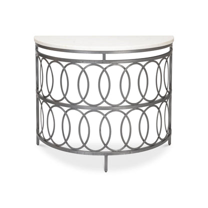 Table console industrielle moderne
