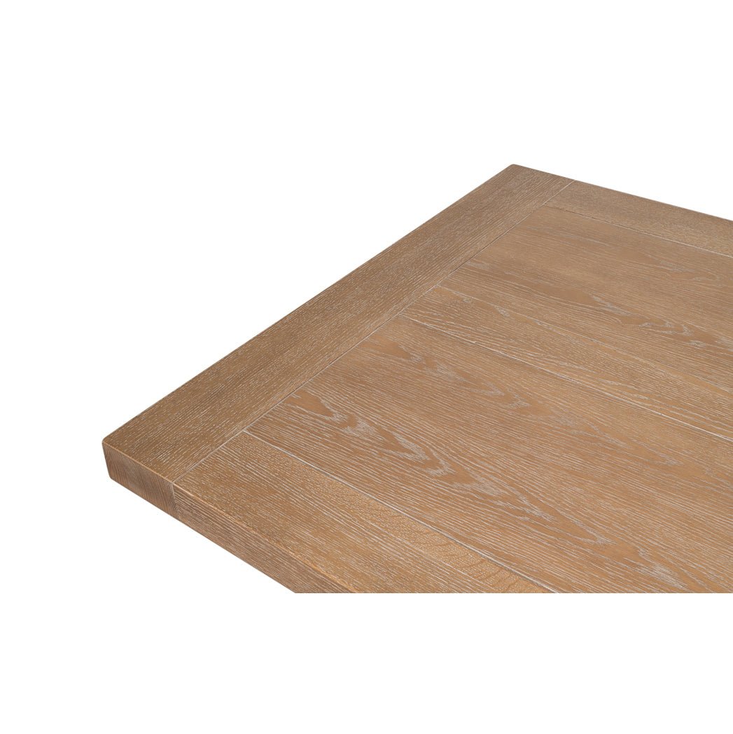 Table à manger extensible moderne en chêne