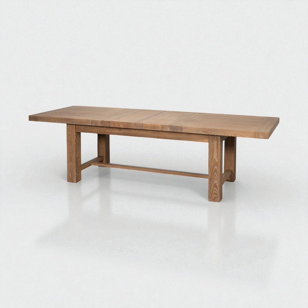 Table à manger extensible moderne en chêne