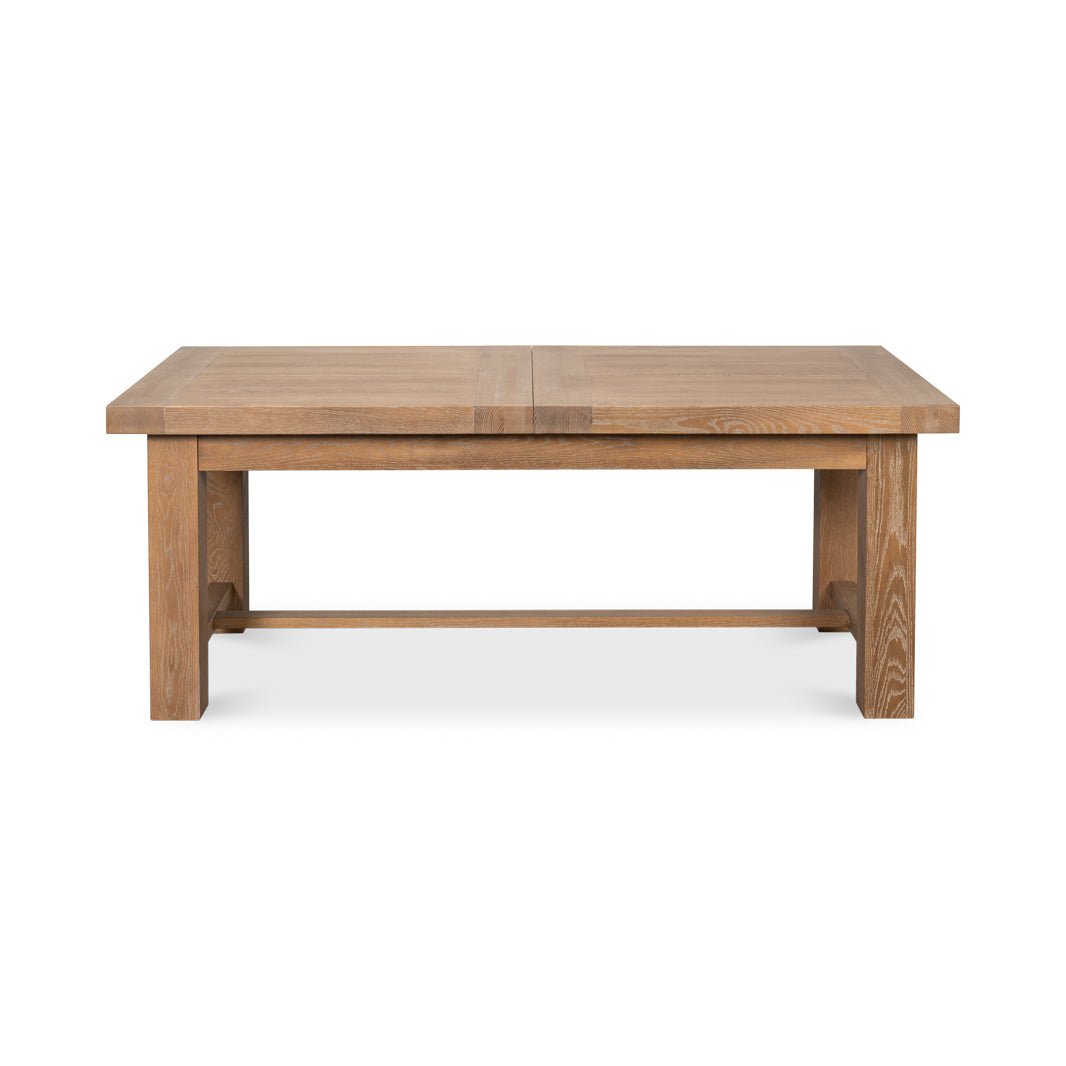 Table à manger extensible moderne en chêne