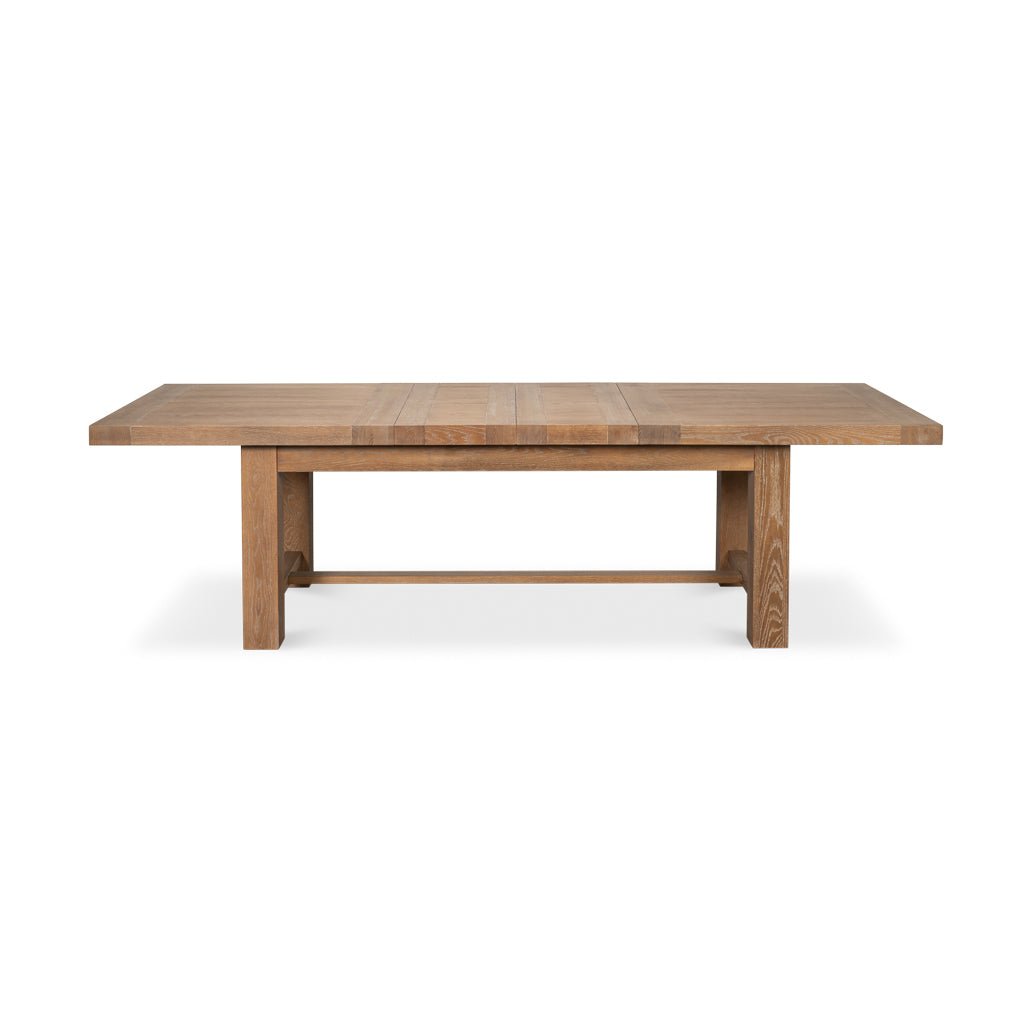 Table à manger extensible moderne en chêne