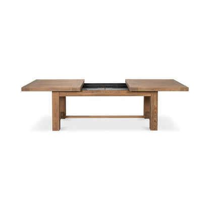 Table à manger extensible moderne en chêne