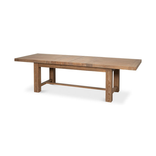 Table à manger extensible moderne en chêne