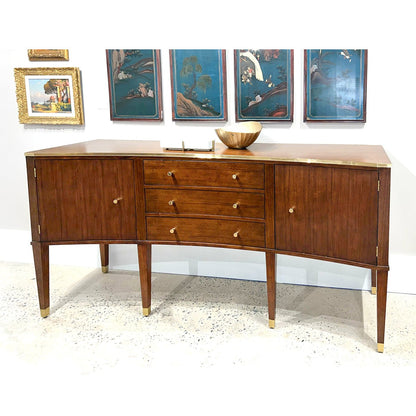 Modern Walnut Sideboard