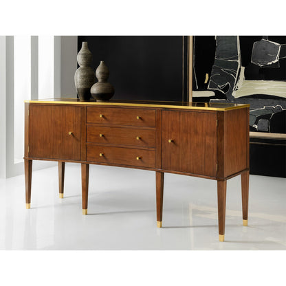 Modern Walnut Sideboard