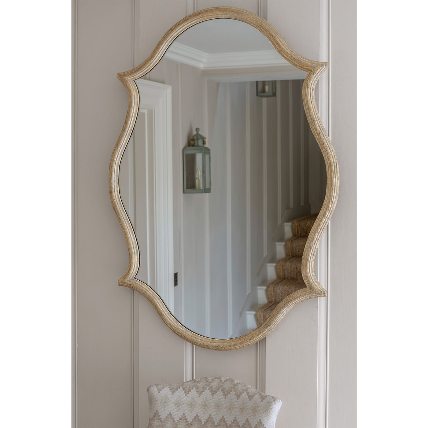 Oak Venetian Mirror