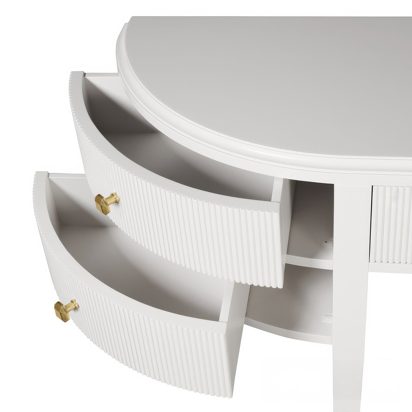 Painted Art Deco Console Vanity
