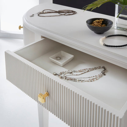 Painted Art Deco Console Vanity