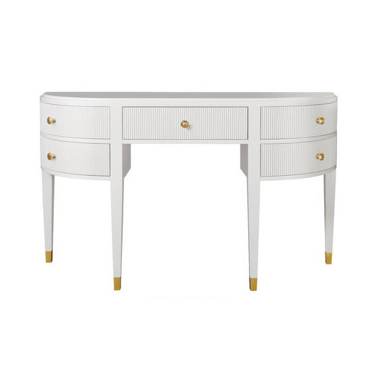 Painted Art Deco Console Vanity